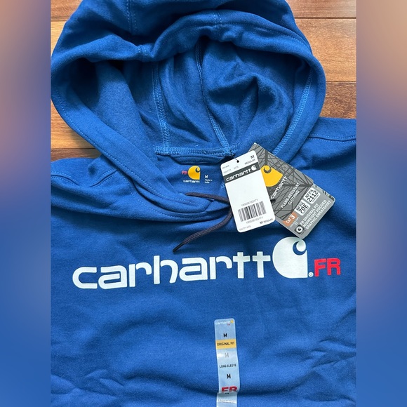 New Carhartt FR Flame Resistant Force Midweight Hoodie Sweatshirt for Men - Picture 4 of 5